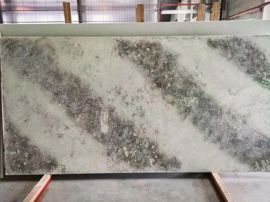 antique white artificial quartz