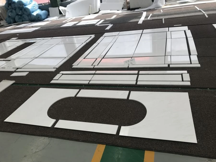 white marble with light grey vein slab white marble with light grey vein slab