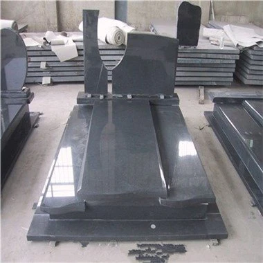 Nwa Grey Granite Headstone