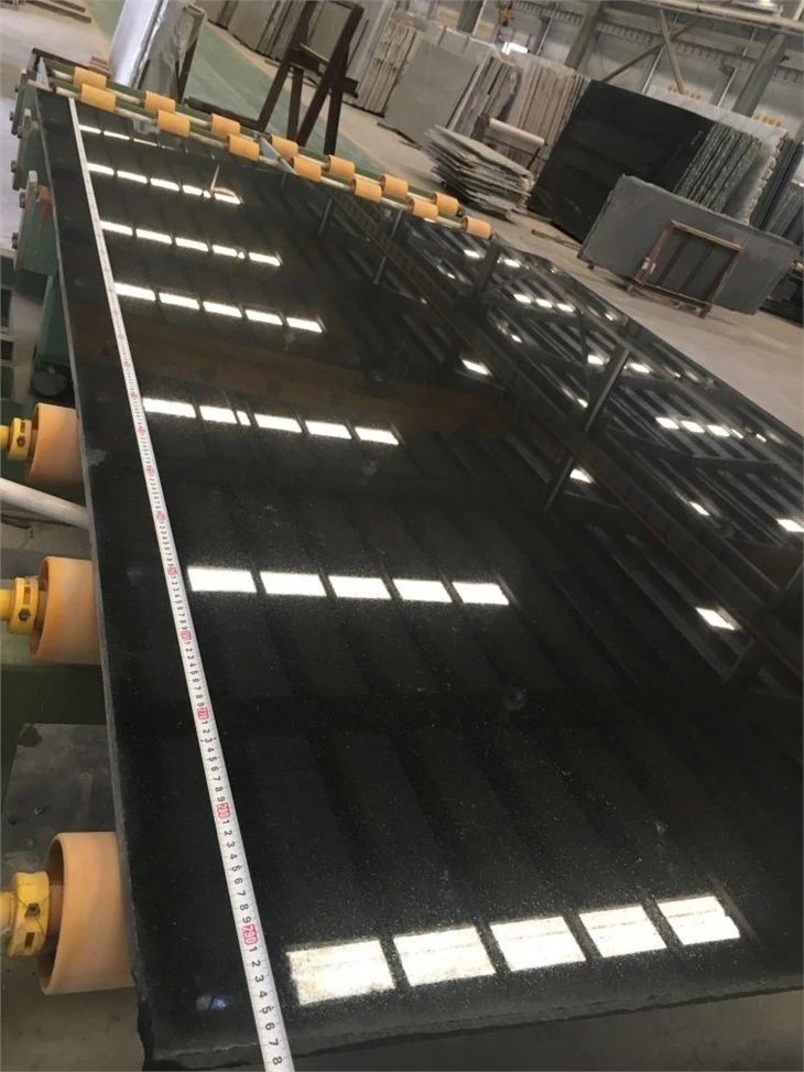 black granite stone