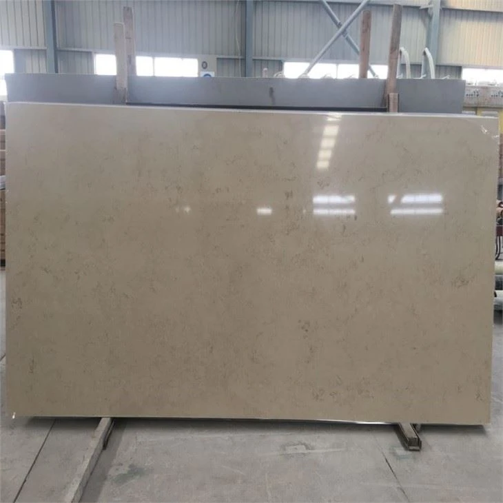 Krèm Marfil Quartz Slab