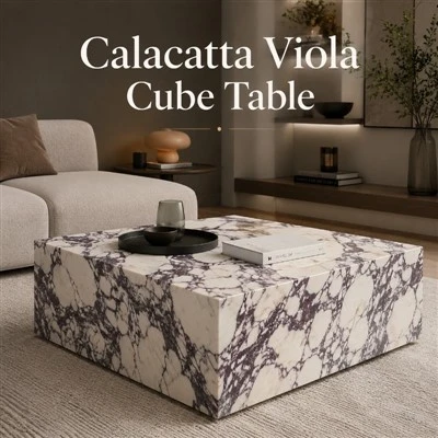 Calacatta Marble Coffee Table