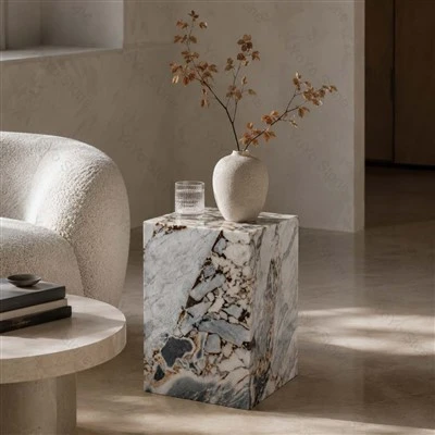 Calacatta Marble Side Table