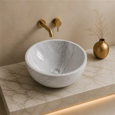 Blan Marble Basen